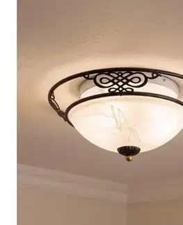 Svietidlá BRILAGI - Stropné svietidlo FRESCO 3xE27/40W/230V pr. 48 cm hnedá BRSX86711-3C