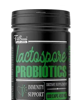 Probiotiká a tráviace enzýmy Lactospore Probiotika - FitBoom 100 kaps.