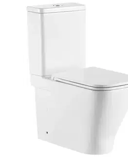 WC kombi WC Kombi univerzálne bez goliera s voľne padajúcou doskou