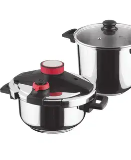 Tlakové hrnce Lamart LT1230 sada tlakových hrncov Para, 4+7 l