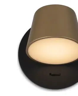 Svietidlá Maytoni MOD421WL-L6BBS3K - LED Nástenné svietidlo PIXEL 7W/230V 3000K zlatá/čierna MOD421WL-L6BBS3K