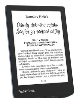 Čítačky e-kníh PocketBook PocketBook 634 Verse Pro Azure, modrý