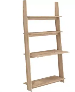 Moderné kancelárske stoly Písací stôl Rack Sonoma