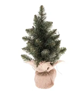 Vianočné dekorácie Dekoračný stromček Jedľa, 30 cm