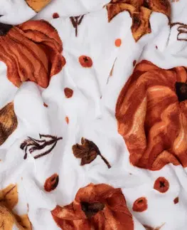 Deky MKLozkoviny.sk Baránková deka mikroplyš Exclusive 150 × 200 cm – Jesenná nálada