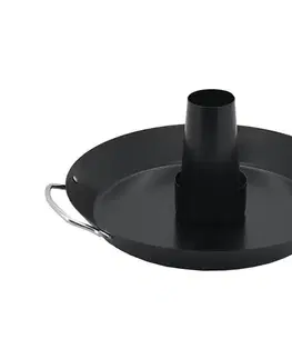 Dózy na potraviny  Grilovací stojan s panvicou na kura 30 cm 13119