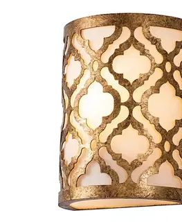 Svietidlá Elstead Gilded Nola - Nástenné svietidlo ARABELLA 1xE27/60W/230V GN-ARABELLA1