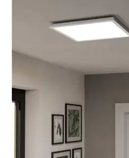 Svietidlá Eglo 901475 - LED RGBW stropné kúpeľňové svietidlo ROVITO-Z 17,6W/230V 39x39cm IP44 biela 901475