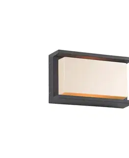 Svietidlá Zam E149 - Vonkajšie nástenné svietidlo 1xE27/18W/230V IP54 antracit E149