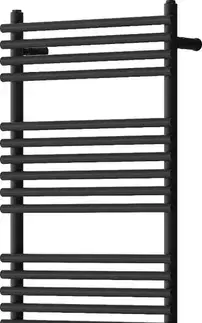 Radiátory do kúpeľne MEXEN/S - Sol radiátor + vykurovacia tyč 1200 x 500 mm, 600 W, čierna W125-1200-500-2600-70