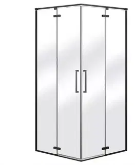 Sprchové kúty 90x90 Sprchový kút štvorcový Beta 90x90x195 black