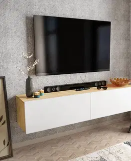 TV stolíky TV stolík Poling - White, Sapphire