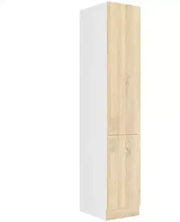 Kuchynské skrinky stojace Skrinka do kuchyne Sara sonoma  40DK-210 2F