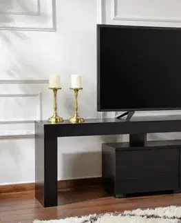 TV stolíky TV stolík Enclave - Wood Black