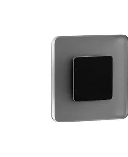 LED osvetlenie LDST SW-01-SC-BZ8 - LED schodiskové svietidlo SWIFT 8xLED/1,2W/230V matná čierna SW-01-SC-BZ8