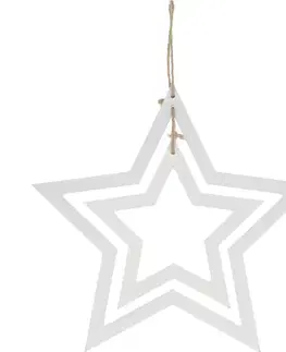 Bytové dekorácie (ostatné) MAKRO - Hviezda závesná 31cm