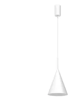 Svietidlá  Závesný luster na lankách CAPITAL 1xGX53/15W/230V pr. 17 cm biely MLP0965