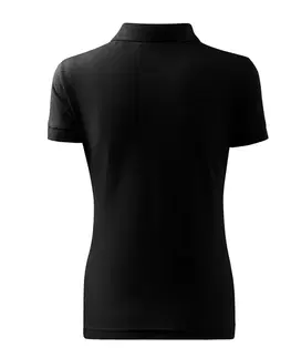 Pánske tričká MALFINI Dámska polokošeľa Cotton čierna XS