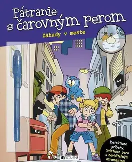 Dobrodružstvo, napätie, western Pátranie s čarovným perom – Záhady v meste