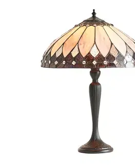 Lampy Endon 63982 - Stolná lampa Tiffany BROOKLYN 1xE27/60W/230V priemer 40 cm 63982