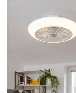 Ventilátory Globo 03632W - LED Stropné svietidlo s látorom LAFEE LED/18W/230V 03632W