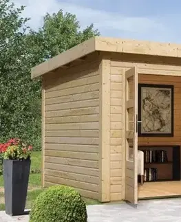 Drevené Drevený záhradný domček SCHONBUCH 2 Lanitplast