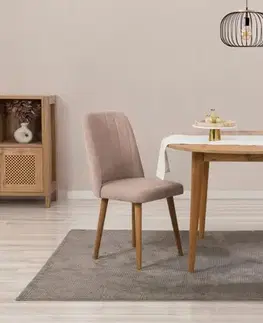 Jedálenské sety Jedálenský set s rozkladacím stolom a stoličkami (3 kusy) Vina 0900 - Atlantic Pine, Stone