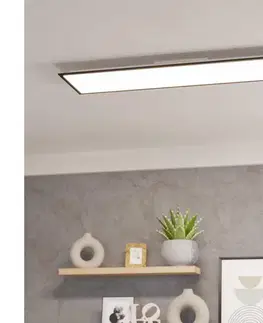 Svietidlá Eglo 901487 - Prisadený LED panel MORADILLO LED/33W/230V 120x30 cm čierna 901487