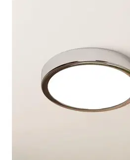 Svietidlá Eglo 900641 - LED kúpeľňové stropné svietidlo FUEVA LED/17W/230V IP44 chróm 900641