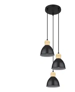 Svietidlá Globo 54018-3HS - Luster na lanku WIHO 3xE27/40W/230V 54018-3HS