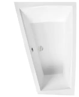Obdĺžnikové vane Vaňa Intima Duo Slim 170/125 L +nohy