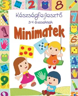 Príprava do školy, pracovné zošity Minimatek - Készségfejlesztő 3-4 éveseknek