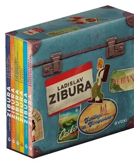 Cestopisy Voxi Ladislav Zibura: Dárkový box 6 audioknih