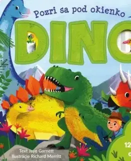 Leporelá, krabičky, puzzle knihy Pozri sa pod okienko DINO