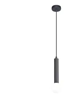 Svietidlá  PND-33574-1-BK - Závesné svietidlo na lanku FILANO 1xG9/5W/230V čierna PND-33574-1-BK