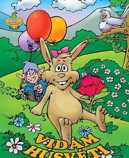 Nalepovačky, vystrihovačky, skladačky Vidám húsvéti köszöntő