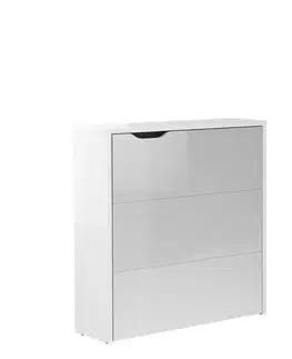 Detské stoly a stolíky Dig-net nábytok Posuvný stôl Lenart WORK CONCEPT CW-2P slim | pravá Farba: biely lesk
