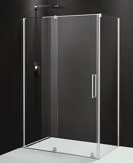 Sprchové dvere POLYSAN - ROLLS obdĺžniková sprchová zástena 1500x1000 L/P varianta, číre sklo RL1515RL3415