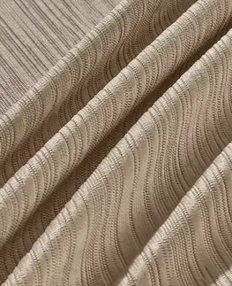 Metrážne závesy Závesový materiál SOFI VET476/4/210GSM béžová Tovar na mieru
