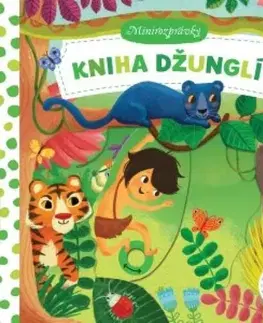 Leporelá, krabičky, puzzle knihy Kniha džunglí - minirozprávky