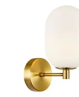 Svietidlá  Nástenná lampa ALIAS 1xG9/8W/230V zlatá ML0319