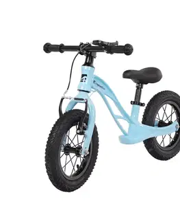 Detské odrážadlá Ultra ľahké odrážadlo inSPORTline Pufino 12" • 3,5 kg broskyňová