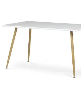 Konferenčné stolíky Jedálenský stôl 140 x 80 cm, biela