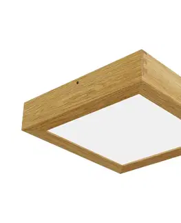 Svietidlá APLED - LED Stropné svietidlo QUADRA LED/24W/230V dub 135-0430
