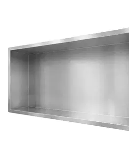 Kúpeľňové batérie Mereo Vstavaná polička/nika 60x30cm, nerezová CN106S