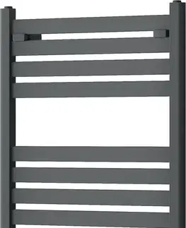 Radiátory do kúpeľne MEXEN - Urán vykurovací rebrík/radiátor 800 x 600 mm, 420 W, antracit W105-0800-600-00-66
