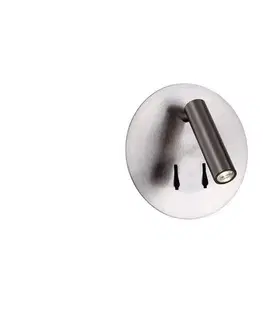 Svietidlá Azzardo  - LED Nástenné bodové svietidlo FARO LED/6W+LED/3W/230V 