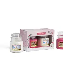 Vianočné dekorácie Yankee Candle Vianočná darčeková súprava 2 stredných sviečok Classic