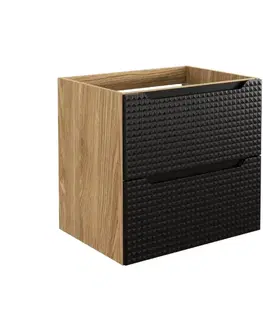 Skrinky do kúpeľne ArtCom Skrinka pod umývadlo LUXOR Black 82-60-2S | 60 cm