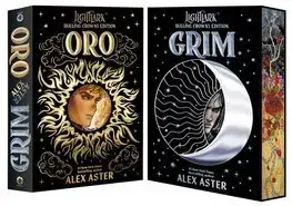 Sci-fi a fantasy Grim and Oro: Dueling Crowns Edition (A Lightlark Saga Deluxe Companion Book) - Alex Aster